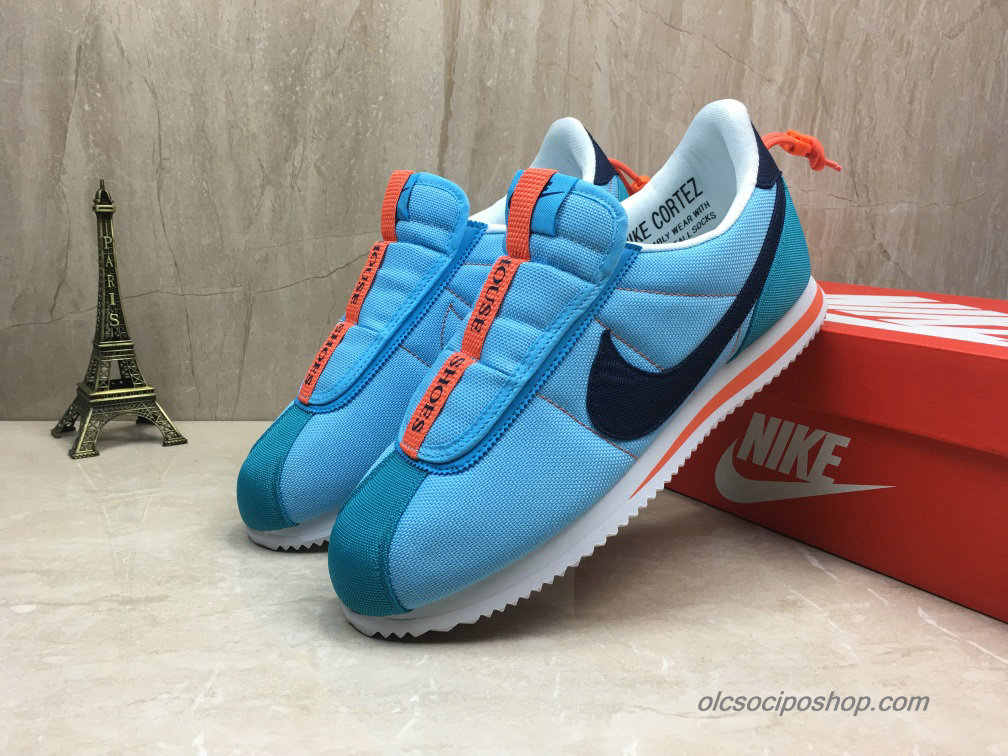 Kendrick Lamar X Nike Cortez Kenny IV Kék/Fekete/Narancs Cipők (AV2950-002)